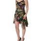 Dolce & Gabbana Multicolor Floral Print Sleeveless Mini Dress