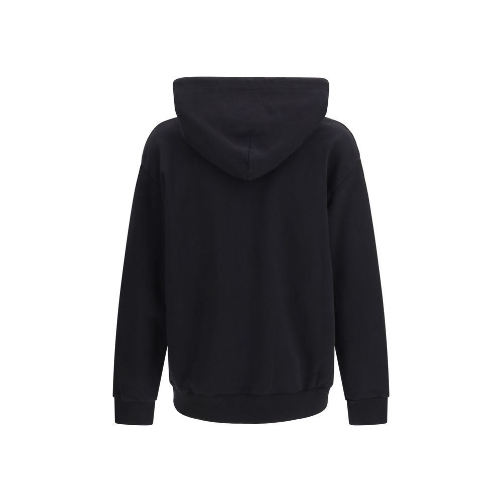 MM6 Black Cotton Sweatshirt