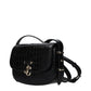Jimmy Choo Black Leather Crossbody Bag