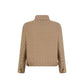 Herno Brown Cotton Denim Jacket
