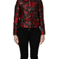 Dolce & Gabbana Multicolor Floral Brocade ButtonBlazer Jacket