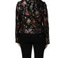 Dolce & Gabbana Multicolor Floral Brocade Blazer Jacket