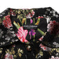 Dolce & Gabbana Multicolor Floral Brocade Blazer Jacket