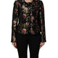 Dolce & Gabbana Multicolor Floral Brocade Blazer Jacket