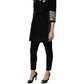 Dolce & Gabbana Black Single-Breasted Brocade Coat Jacket