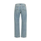 Maison Margiela Blue Cotton Straight-Leg Jeans