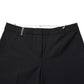 Peserico Black Skinny Mid Waist Chino Women Trouser Pants