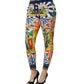Dolce & Gabbana Multicolor Siciliano Saretto Joggers Pants