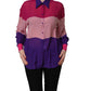 Dolce & Gabbana Multicolor Silk Patchwork Shirt Blouse Top