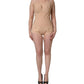 Dolce & Gabbana Nude Nylon Full Body Shaper Bodysuit Top