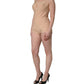 Dolce & Gabbana Nude Nylon Full Body Shaper Bodysuit Top