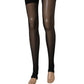 Dolce & Gabbana Black Sheer Nylon Thigh High Stockings Socks