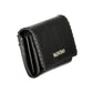 Mario Valentino Black Polyurethane Women's Wallet
