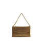 Gucci Brown Suede Leather Handbag