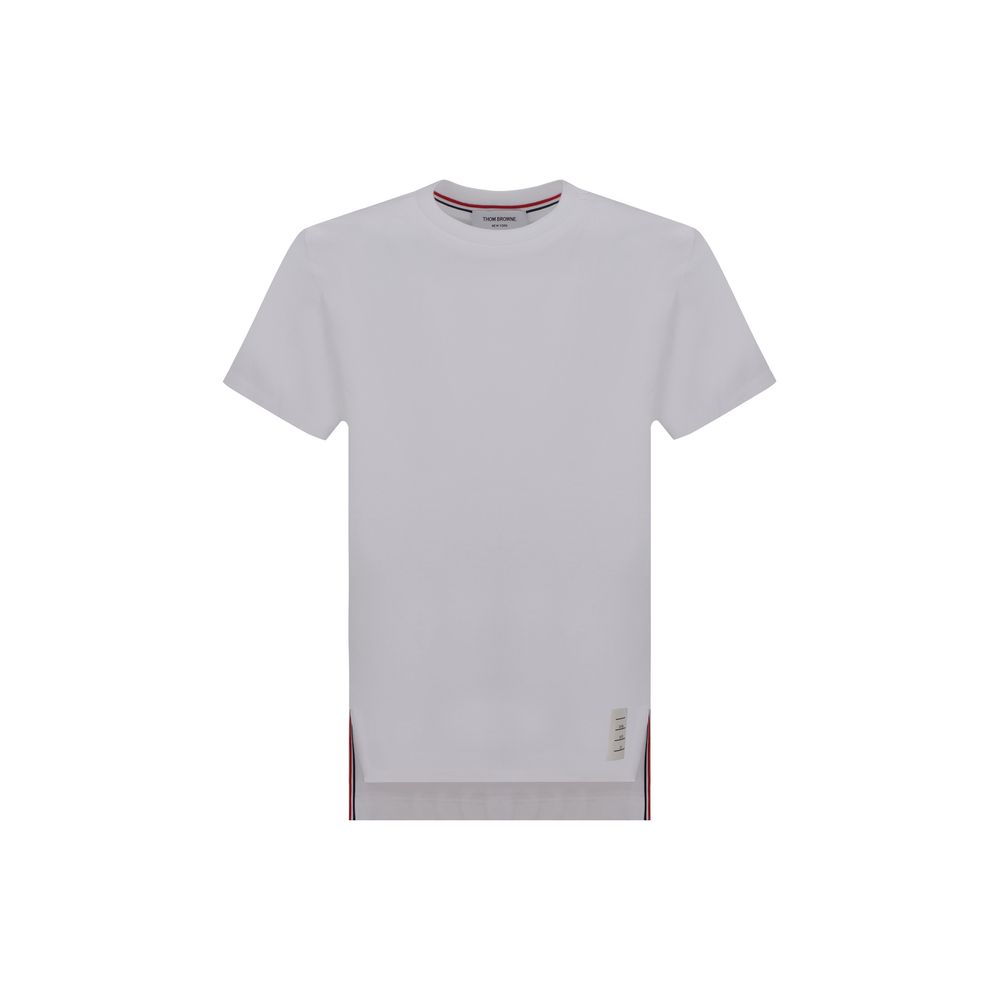 Thom Browne White Cotton T-Shirt