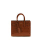 Saint Laurent Brown Calf Leather Bos Taurus Handbag