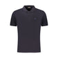 Rifle Blue Cotton Men's Polo Shirt