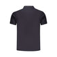 Rifle Blue Cotton Men's Polo Shirt