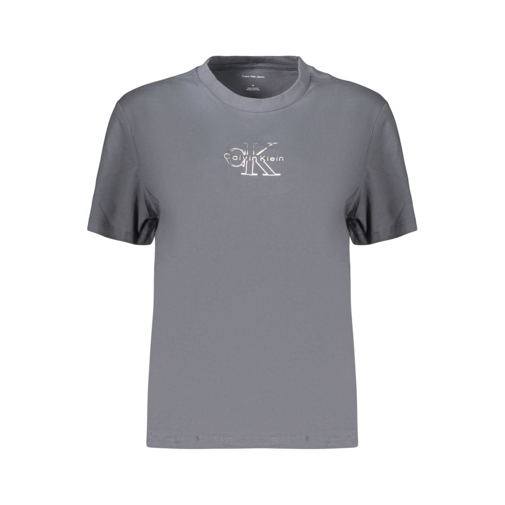 Calvin Klein Blue Cotton T-Shirt