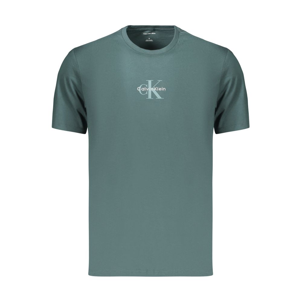 Calvin Klein Blue Cotton T-Shirt
