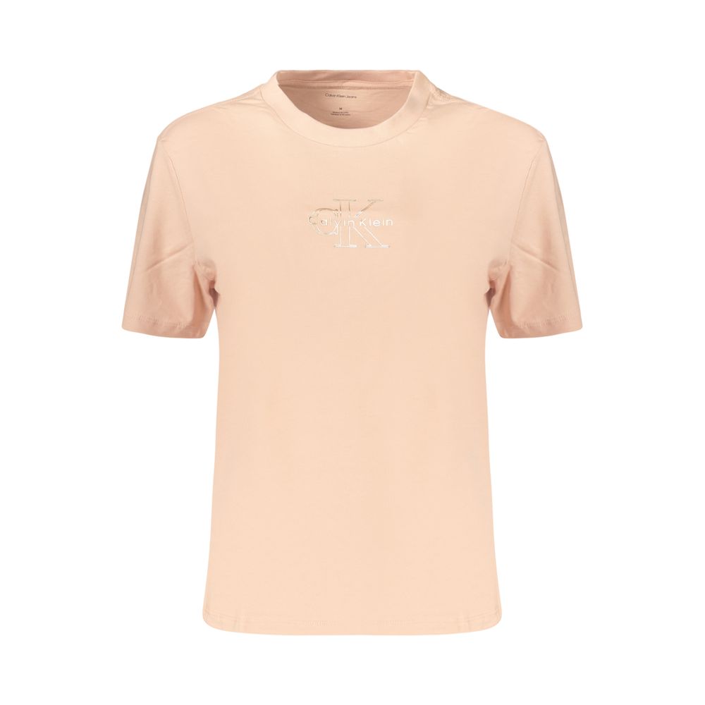 Calvin Klein Pink Cotton T-Shirt