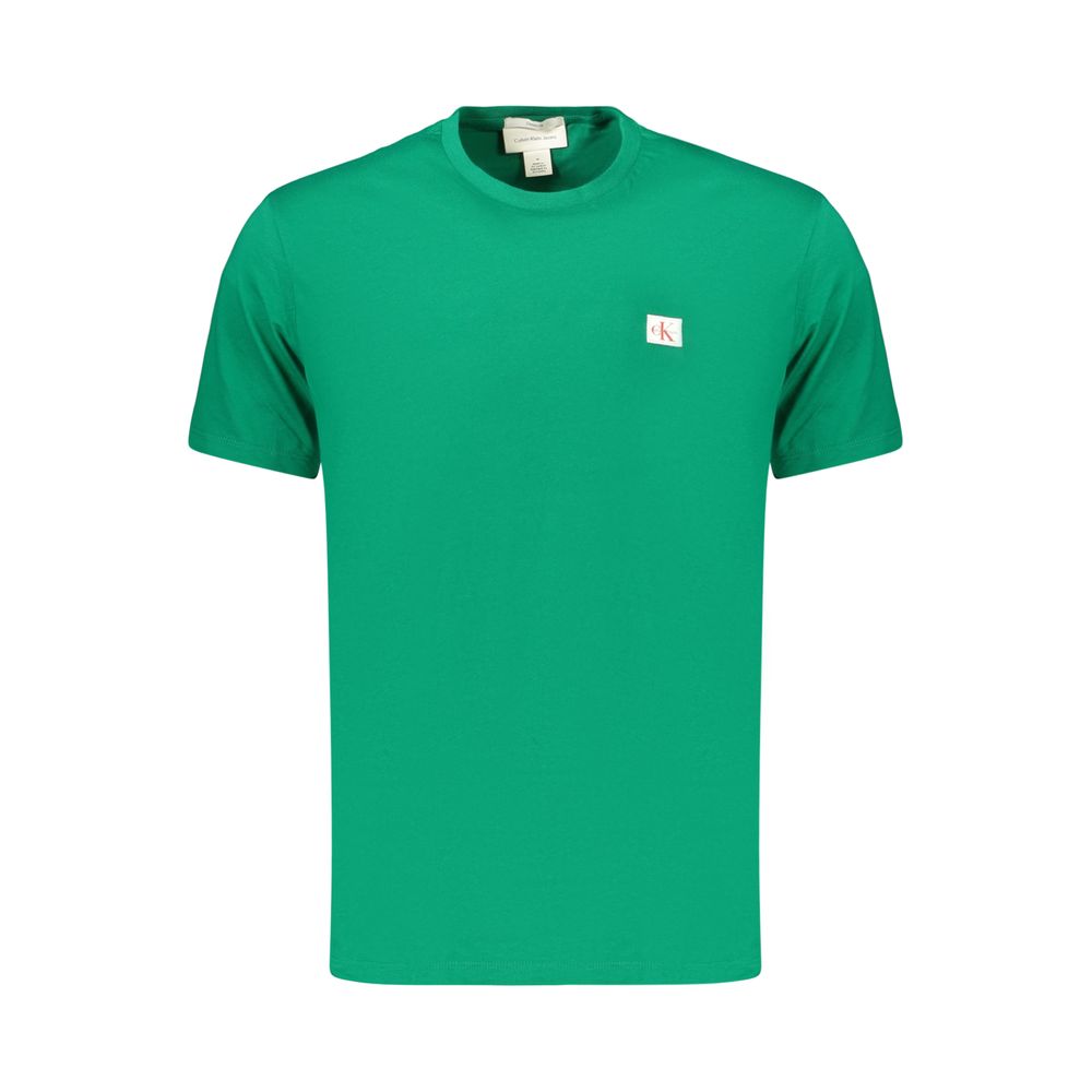 Calvin Klein Green Cotton T-Shirt