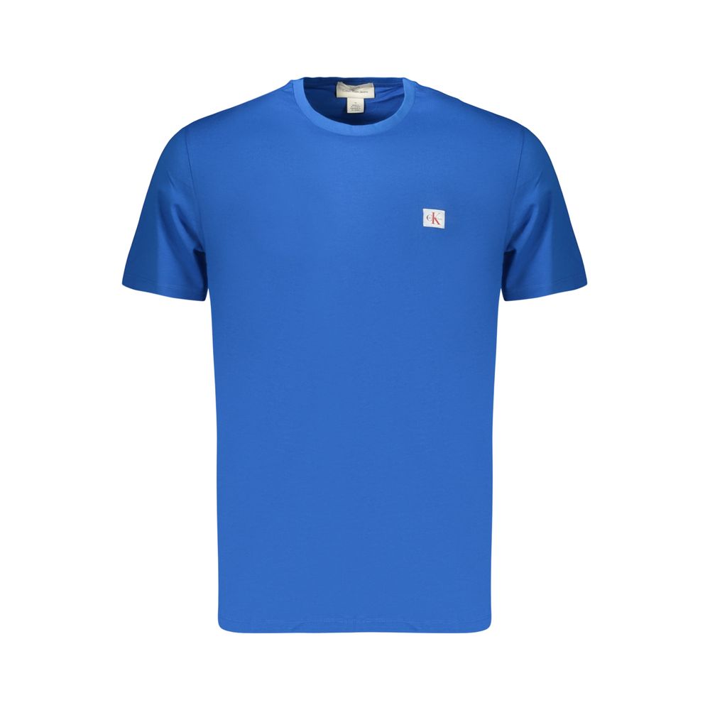 Calvin Klein Blue Cotton Men's T-Shirt