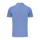 Rifle Blue Cotton Men's Polo Shirt