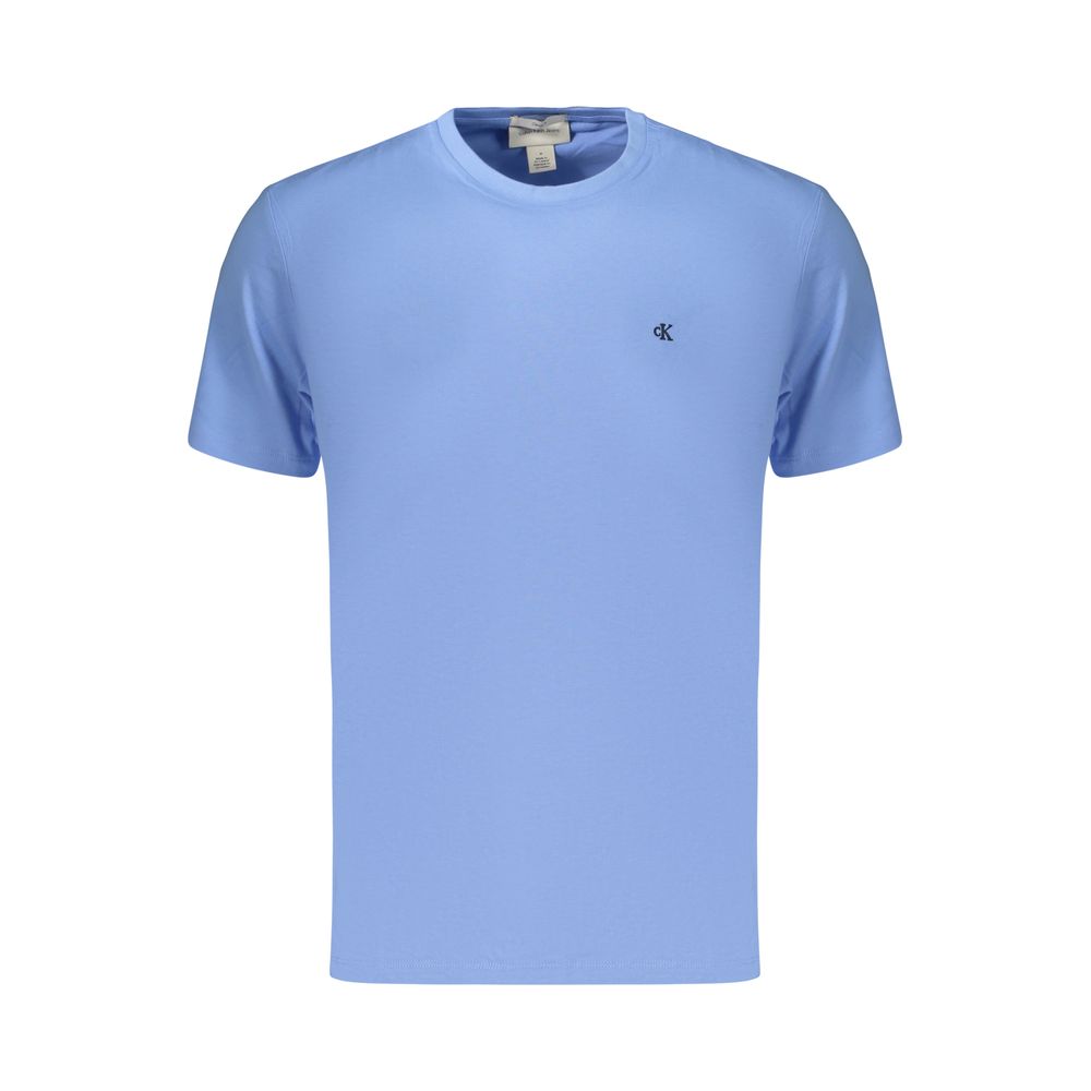 Calvin Klein Blue Cotton T-Shirt