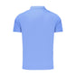 Rifle Blue Cotton Men's Polo Shirt
