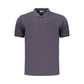 Rifle Blue Cotton Men's Polo