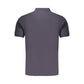 Rifle Blue Cotton Men's Polo