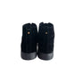 Borbonese Black Leather Women Sneaker