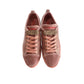 Borbonese Pink Fabric Women Sneakers