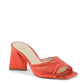19V69 Italia Multicolor Leather Platform Sandals