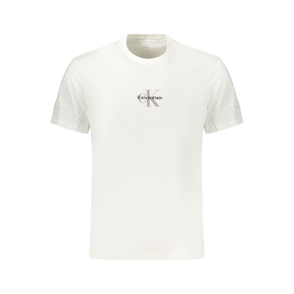 Calvin Klein White Cotton Men's T-Shirt