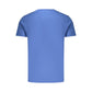 Rifle Blue Cotton Mens T-Shirt