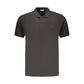 Rifle Black Cotton Men's Polo