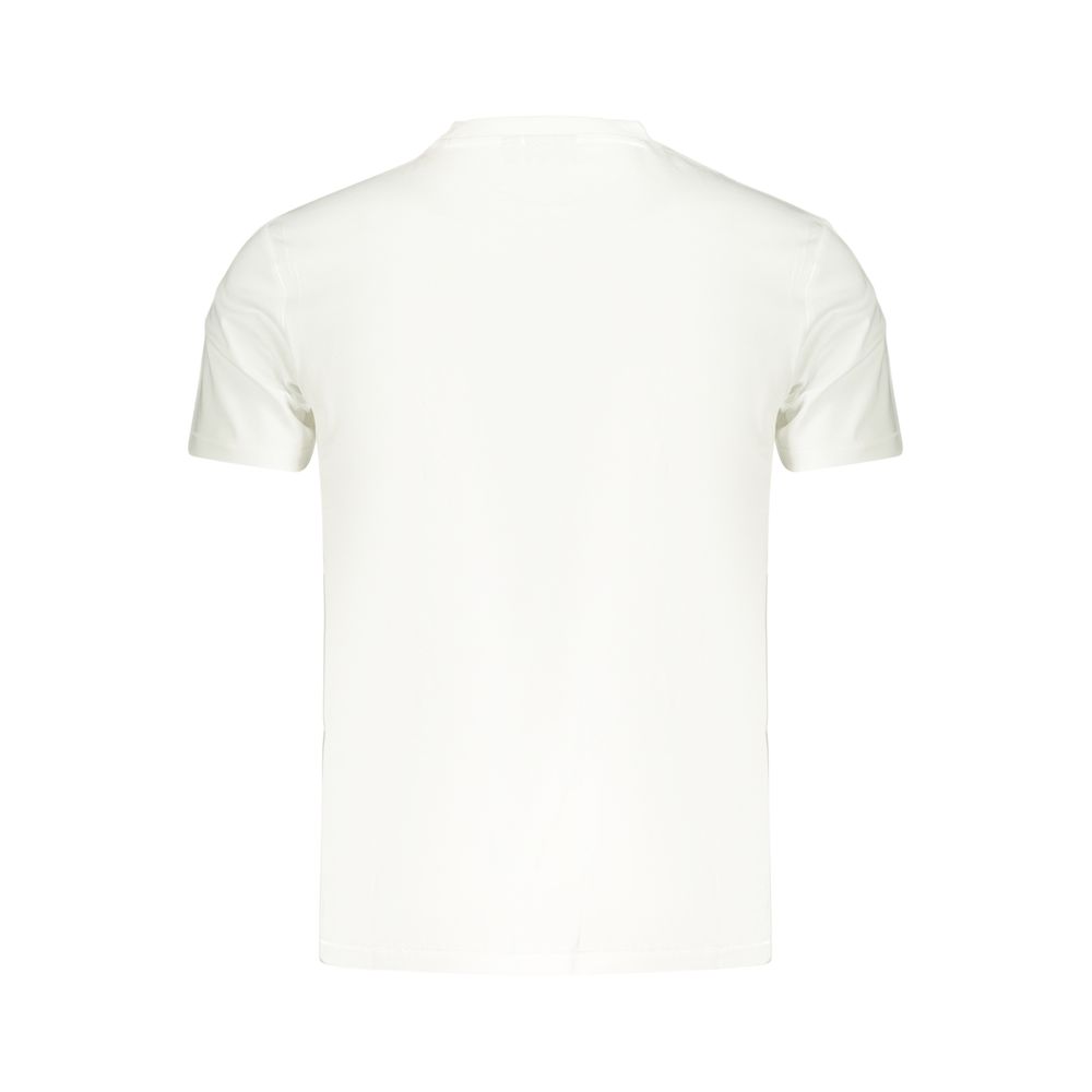 Napapijri White Cotton Mens T-Shirt