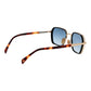 David Beckham Gold Metal Sunglasses