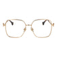 Carolina Herrera Gold Metal Glasses (Frames)