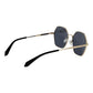 Polaroid Gold Metal Sunglasses