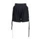 Alexander McQueen Black Cotton Bermuda Shorts