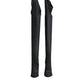 Dolce & Gabbana Black Stretch Socks Knee High Boots Shoes