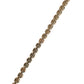 Dolce & Gabbana Pink Leather Crystal Chain Embellished Belt