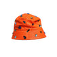 Dolce & Gabbana Orange Crystal Embellished Bucket Fisherman Cap Hat