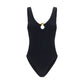 Hunza G Black Polyamide One-Piece Swimsuit