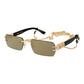 Dsquared² Gold Metal Sunglasses