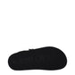 Jimmy Choo Black Leather Flat Sandals