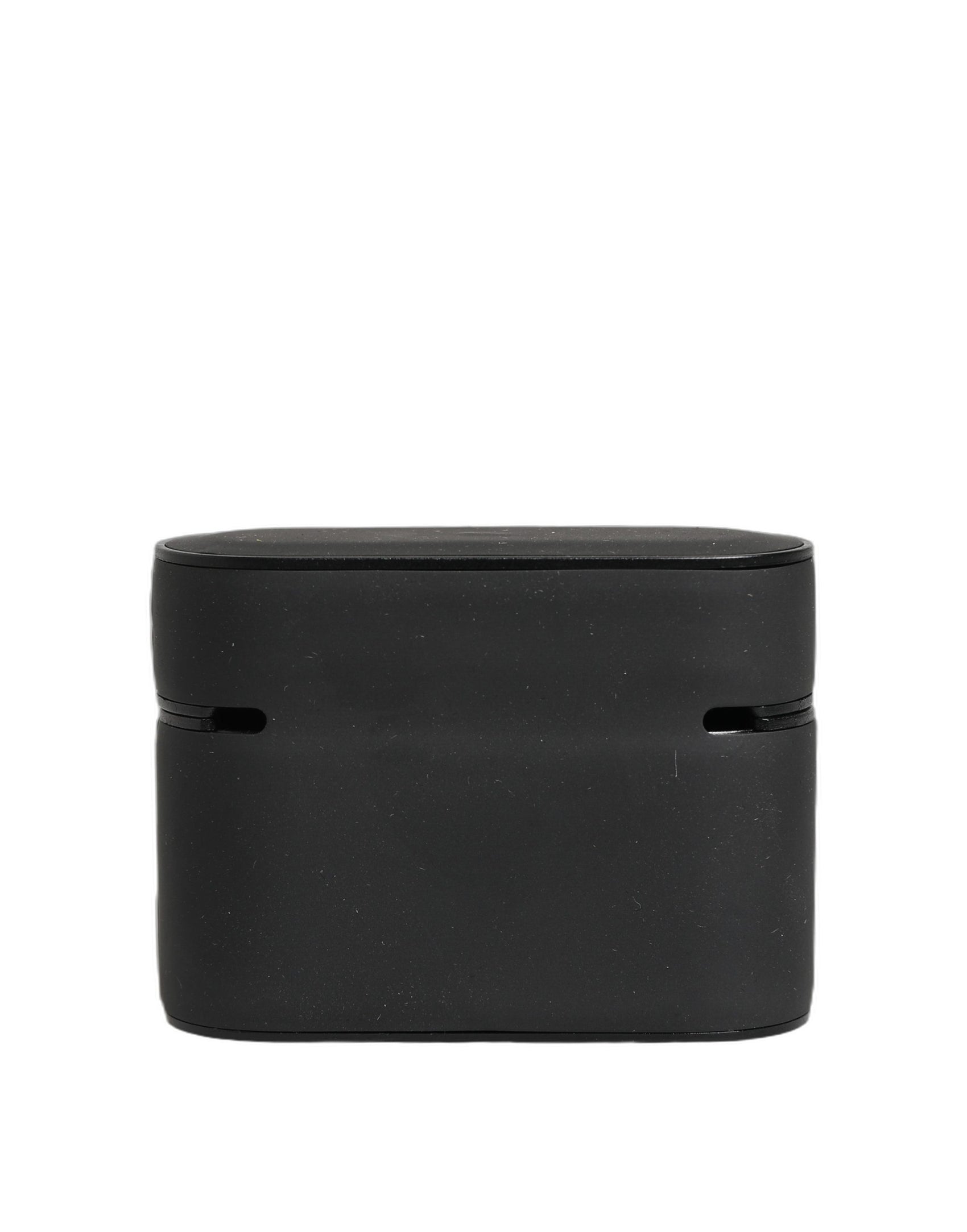 Dolce & Gabbana Case Black PVC Embossed Logo Flip Holder Women Airpods